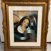 Quandro Farinelli olio su tela “Amazzone”