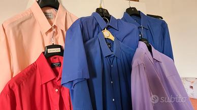 Lotto 6 camicie classiche uomo