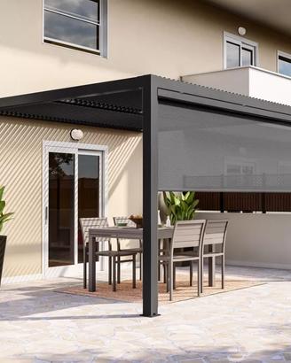 Gazebo in alluminio