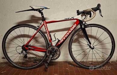 Bici da corsa Cannondale Six 2012 taglia 48