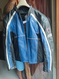 Giacca per moto in pelle Suomi come nuova
