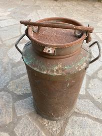 Bidone Latta Rame zincato