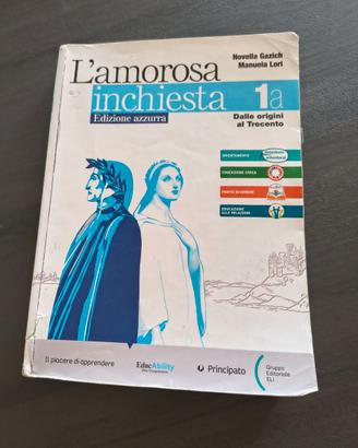 Libro L'amorosa inchiesta edizione Azzurra 1A isbn