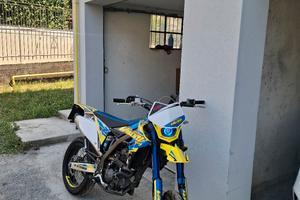 valenti racing sm 125 z giallo
