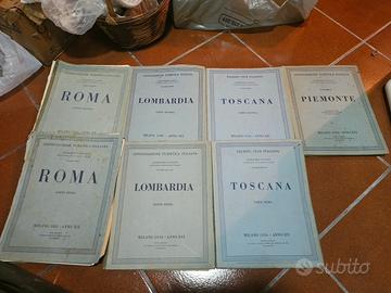 Libri Touring Club Italia 1936 1942