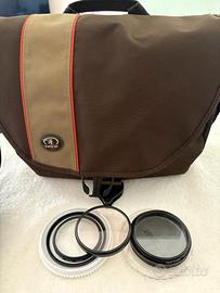 Borsa per macchina fotografica con filtri