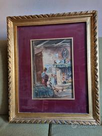 Quadro di Mario Fattori Cm 35x25