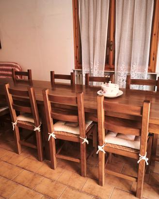tavolo rovere massello