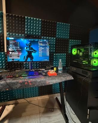 Computer fisso 7800x3d 5070 con schermo oled lg