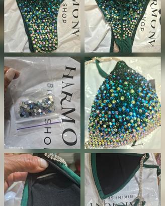 Abbigliamento donna bikini da competizione