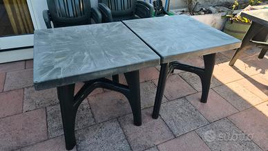 Tavoli giardino 80x80