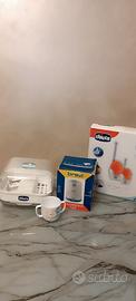 lotto  baby monitor scalda biberon ecc