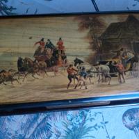 Cofanetto inglese porta gioie, originale,