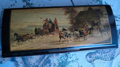 Cofanetto inglese porta gioie, originale,