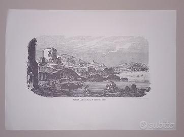 4 STAMPE SU CARTA RUVIDA DEI DISEGNI DI PASQUALE M