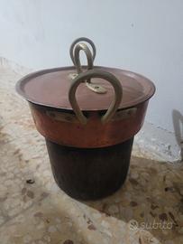 Pentola di rame 30 cm