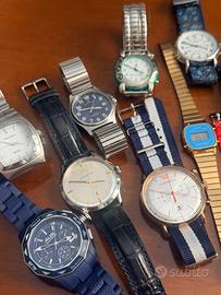 Lotto 13 orologi (Maserati, Armani, Philip Watch,
