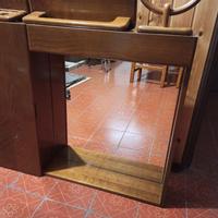Specchio da Bagno con Pensile e Accessori Vari