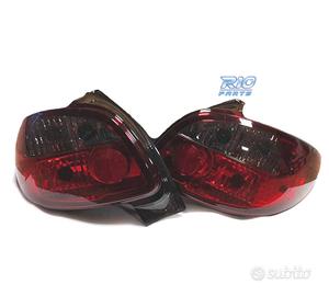 FANALI PER PEUGEOT 206 98-09 ROSSO GRIGIO