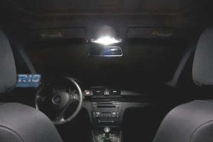 KIT 15 LAMPADE LED INTERNE BMW SERIE 1 E81 E87 116