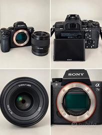 Sony alpha 7 II e obiettivo