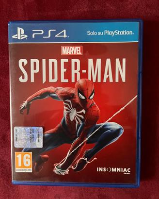 videogioco SPIDERMAN ps4
