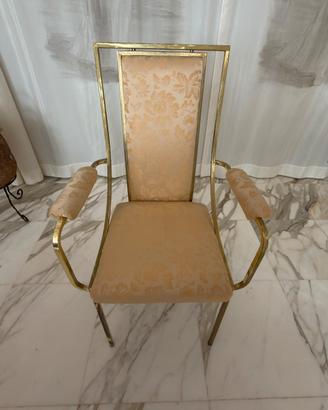 coppia sedie Hollywood Regency