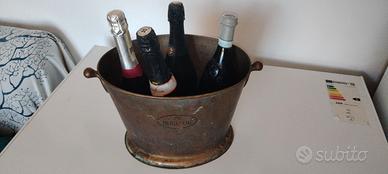 Portaghiaccio in rame berlucchi