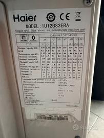 Haier condizionatore con splitter  1U12BS3ERA