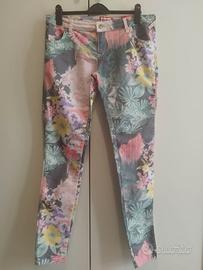 Jeans a fiori Met