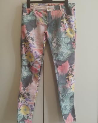 Jeans a fiori Met