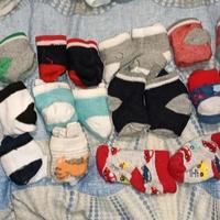 Set calze neonato 23 paia tg. 11/14