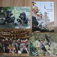 carabinieri - lotto 4 illustrazioni vari reparti 