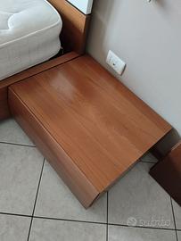 armadio camera con letto e comodini
