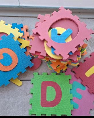 Tappeto puzzle bimbi