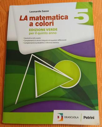 La matematica a colori 5 edizione verde