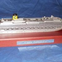 Modellino in scala Costa Concordia