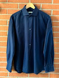 Ingram camicia blu maniche lunghe Tg. 42