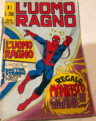 COLLEZIONE DE “L’UOMO RAGNO” EDITORIALE CORNO