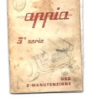 Lancia Appia 3a serie libretto 