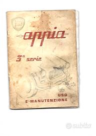 Lancia Appia 3a serie libretto 