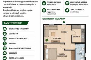 Soliera trilocale da subito tutto compreso