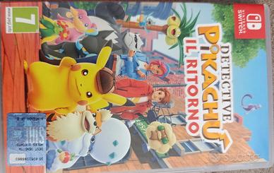 Detective Pikachu il ritorno videogioco nintendo