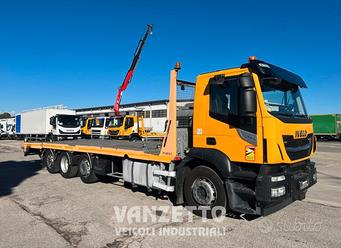 IVECO 320S42 CARRELLONE/PIANALE 4 ASSI 8X2 per tra