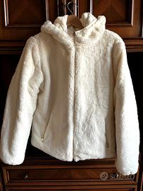 Gubbino double face bianco donna (piumino/pell)