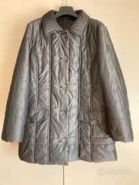 Piumino giacca Giulia Valli grigio taglia forte 47