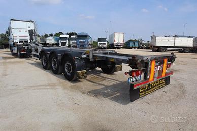 LECITRAILER SEMIRIMORCHIO ALLUNG. PORTACONTAINER