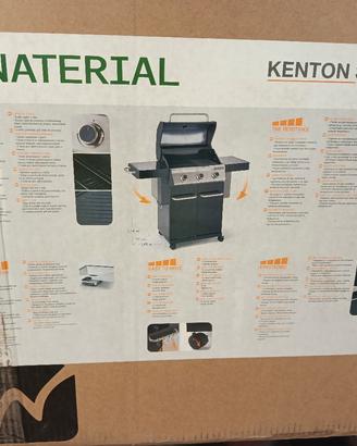barbecue a gas