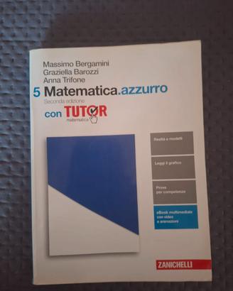 Libro di matematica per il 5° superiore