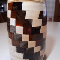 vaso in legno
